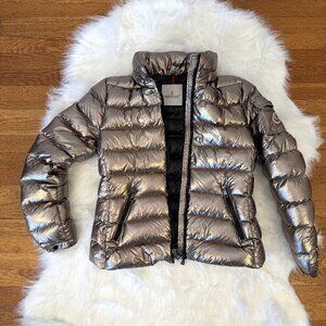 Rare MONCLER Metallic Bady Down Puffer Jacket - Size 2 ~ L